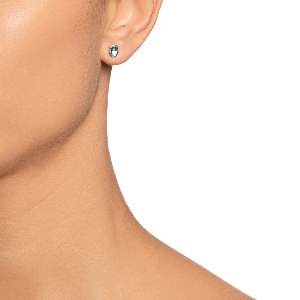 Love Bead Ear Topaz