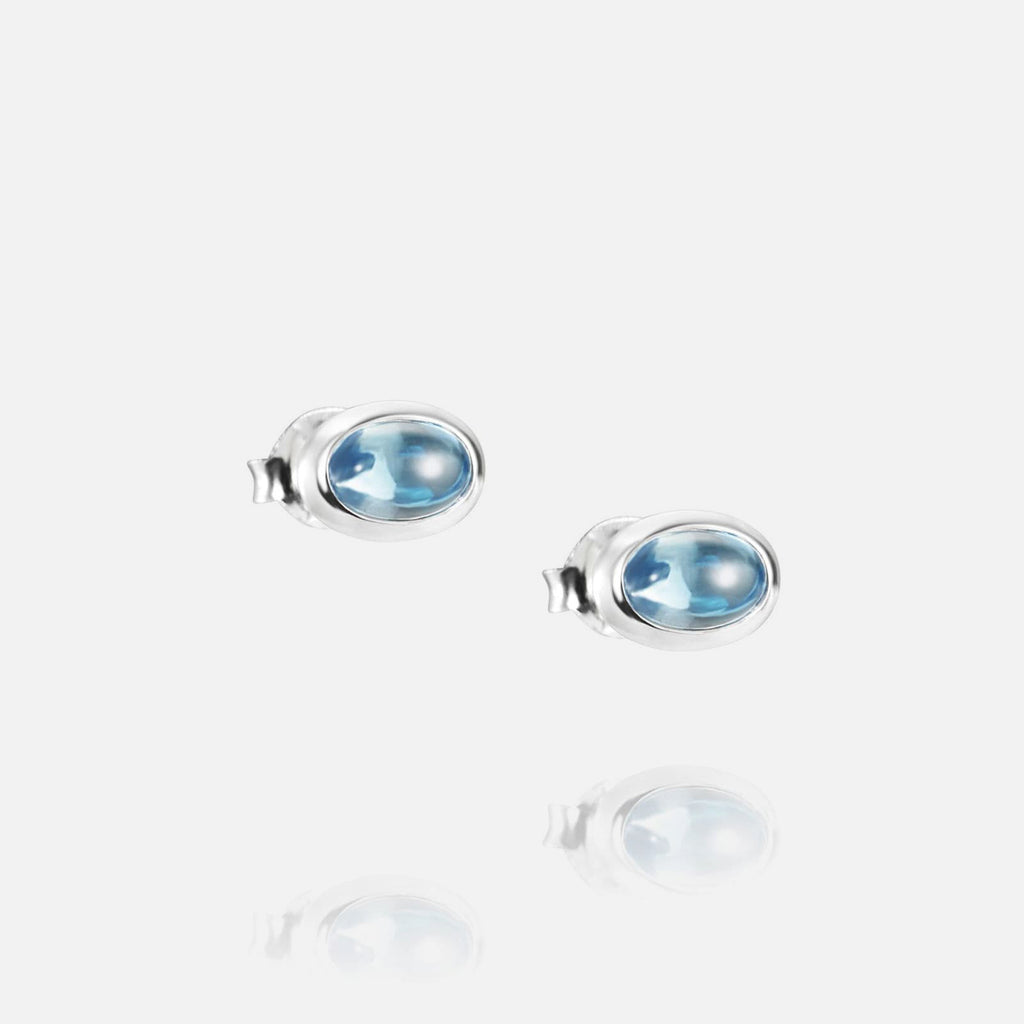 Love Bead Ear Topaz