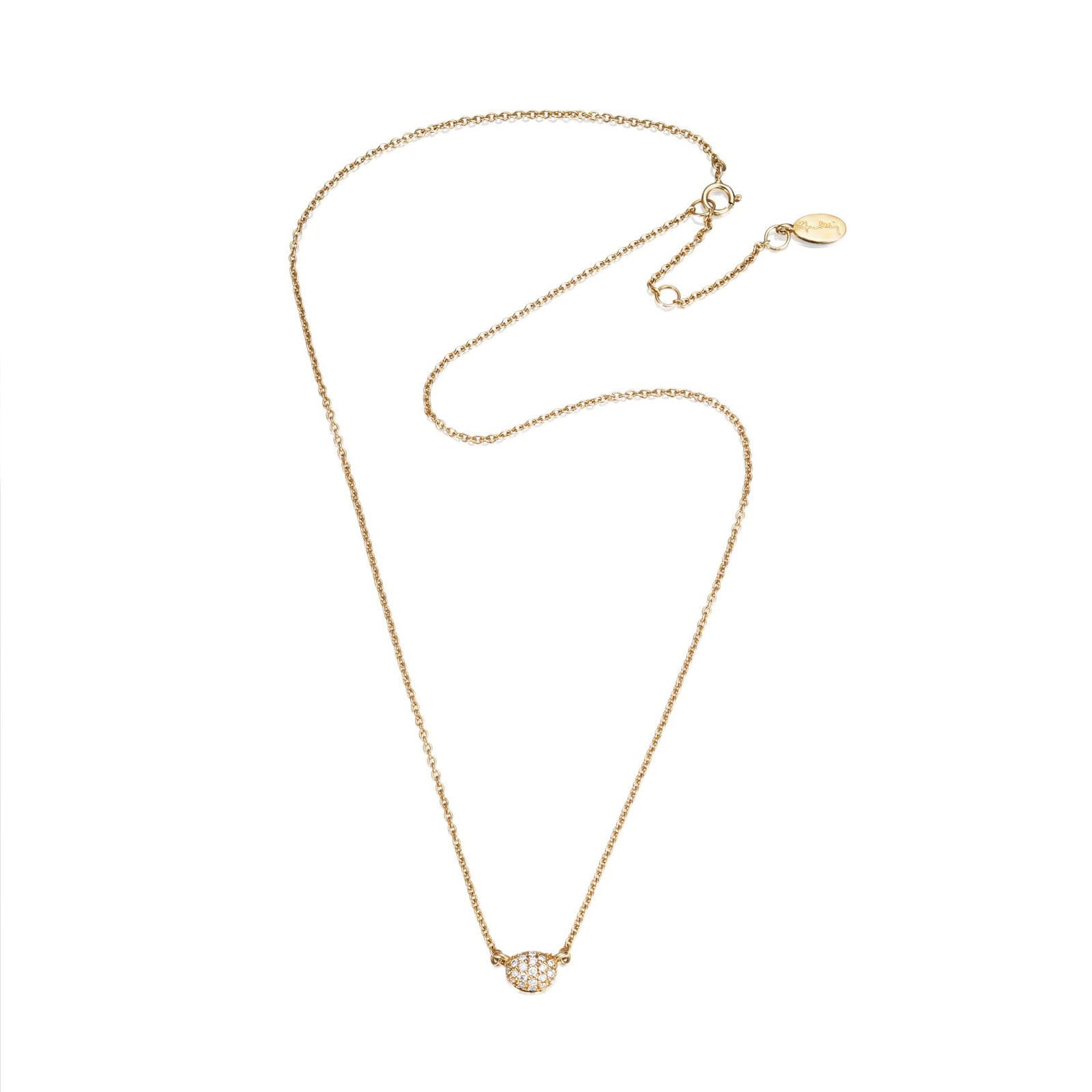 Love Bead Necklace Diamonds
