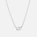 Love Bead Necklace Rose Quartz