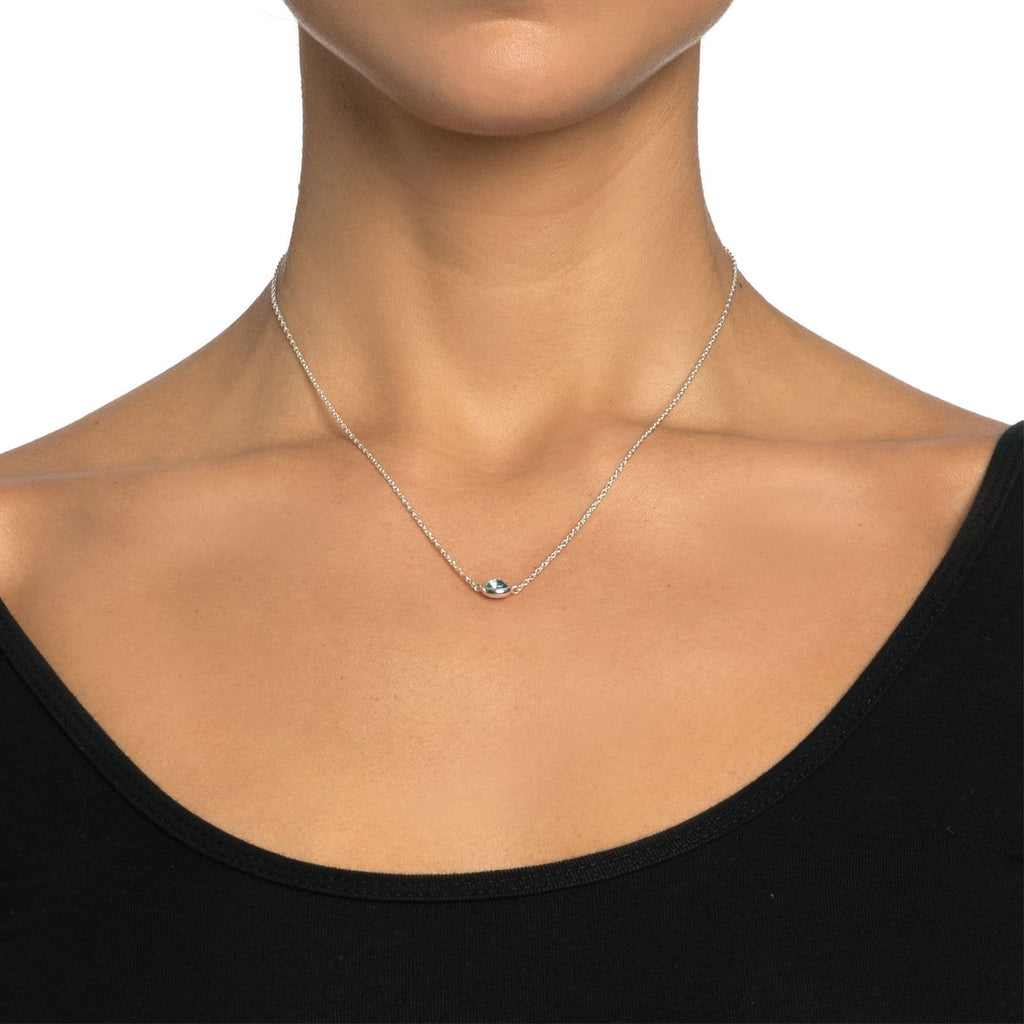 Love Bead Necklace Topaz