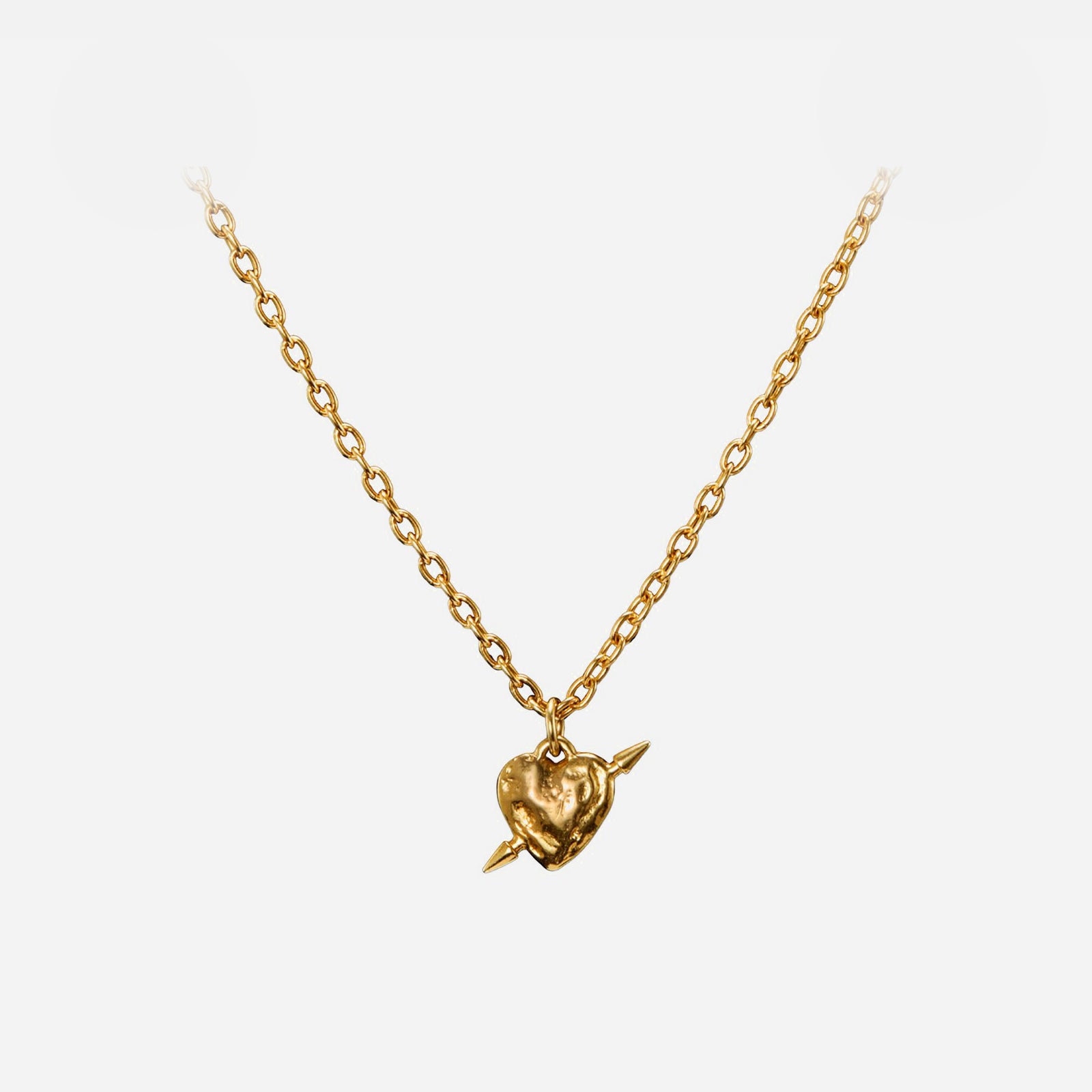 Tiny Tuvstarr's Heart Necklace