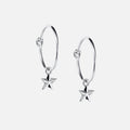 Micro Catch A Falling Star Hoops