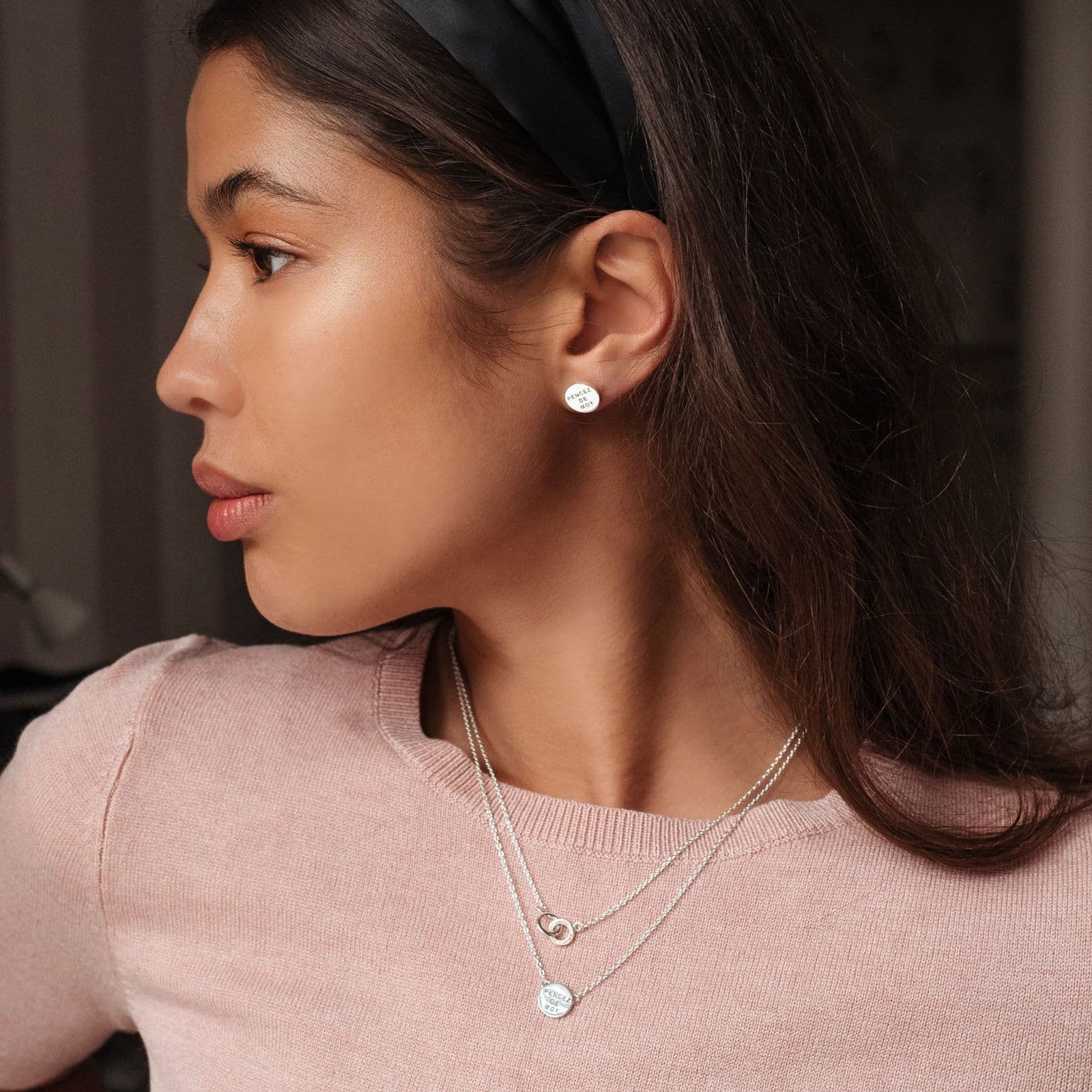 Mini Twosome Necklace