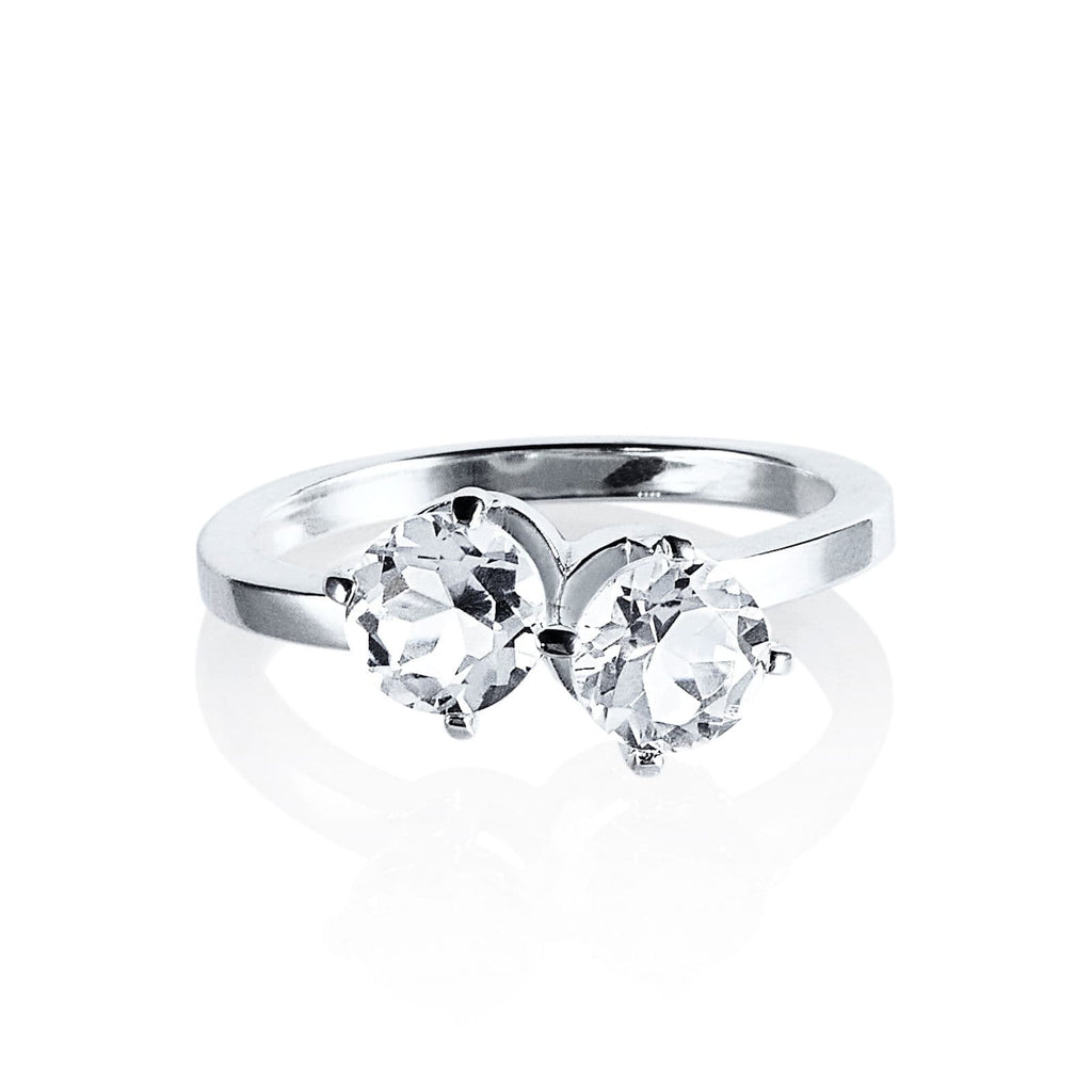 The Mountain & I Ring Crystal Quartz