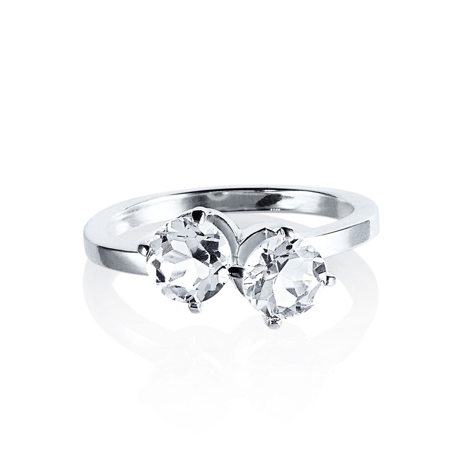 The Mountain & I Ring Crystal Quartz