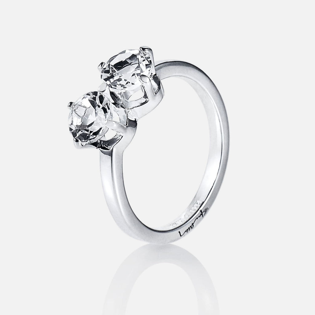 The Mountain & I Ring Crystal Quartz